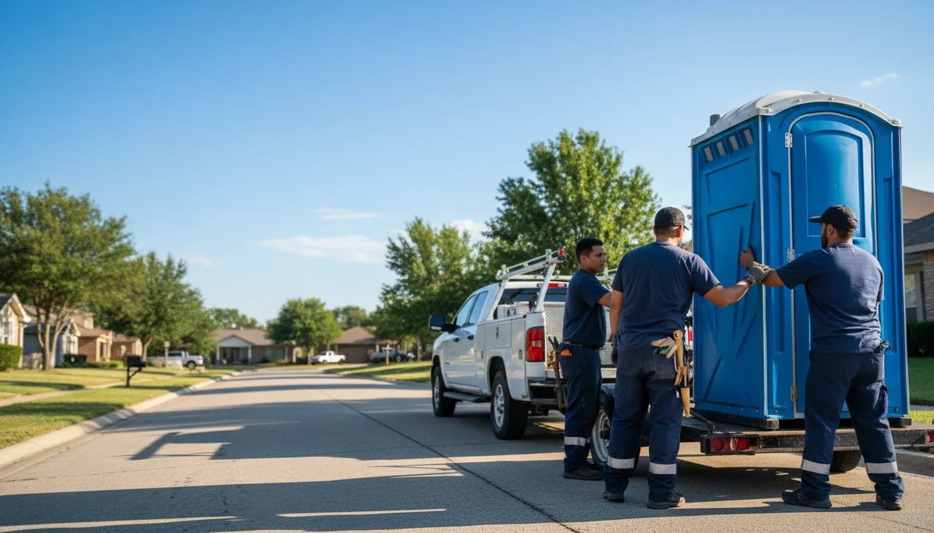 Portable Toilet Rental in Struthers, OH near me